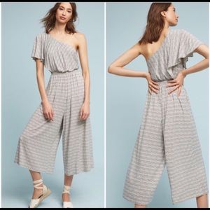 Anthropologie Maeve Jamie Wide Leg Jumpsuit